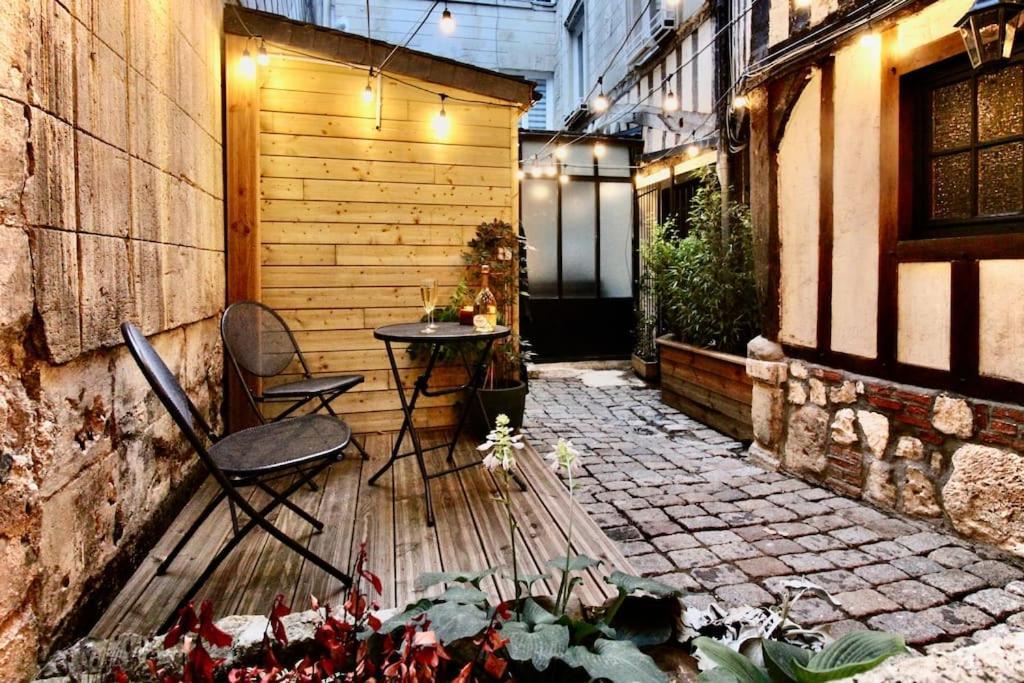 Le Spa Gustave - Sauna, Jacuzzi & Terrasse A Rouen Exteriör bild
