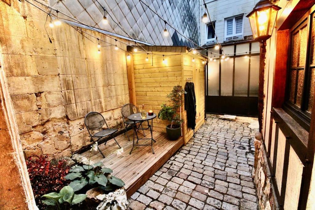 Le Spa Gustave - Sauna, Jacuzzi & Terrasse A Rouen Exteriör bild