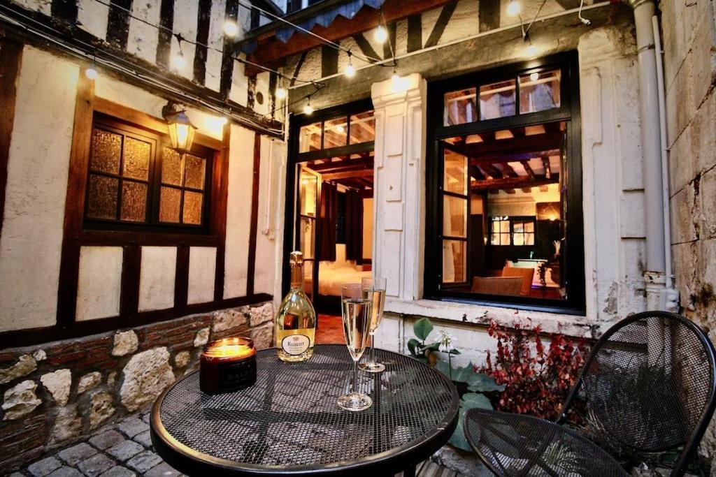 Le Spa Gustave - Sauna, Jacuzzi & Terrasse A Rouen Exteriör bild