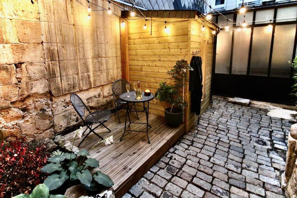 Le Spa Gustave - Sauna, Jacuzzi & Terrasse A Rouen Exteriör bild